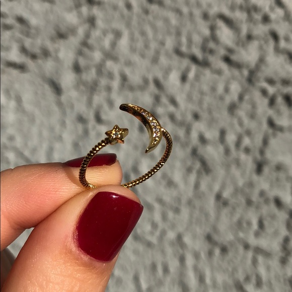 Moon & Star Ring - Picture 3 of 3